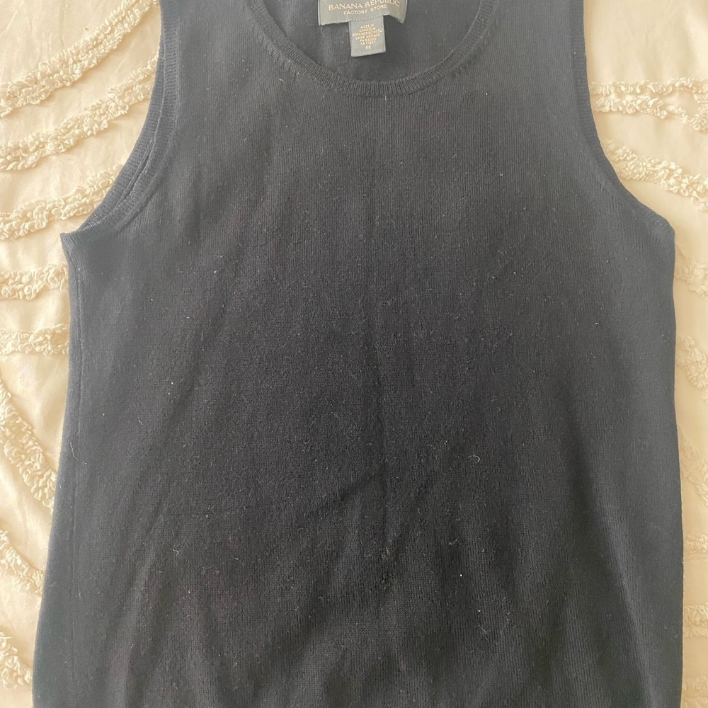 Banana Republic Dark Sleeveless Tank